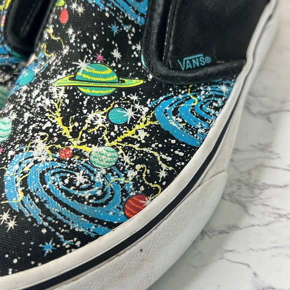 Vans - Kids Classic Slip-On Cosmic Glow Shoes Size 2.5 - Picture 8 of 14